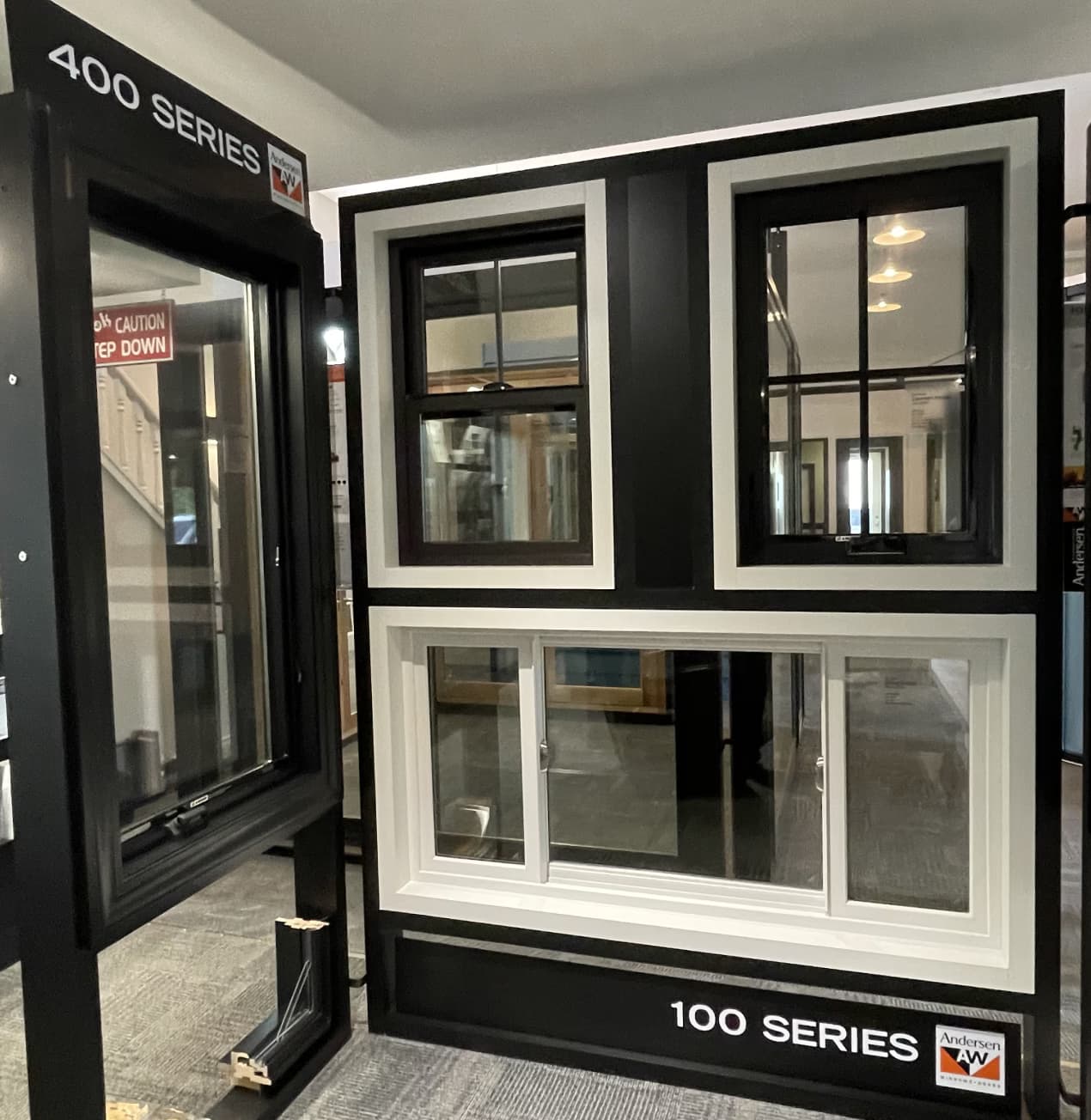 Andersen E Series Black Gliding Window