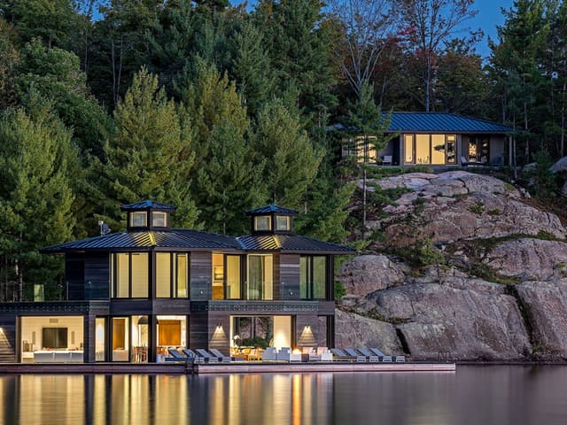 Bigfoot Cottage and boathouse port-schen-hero 1