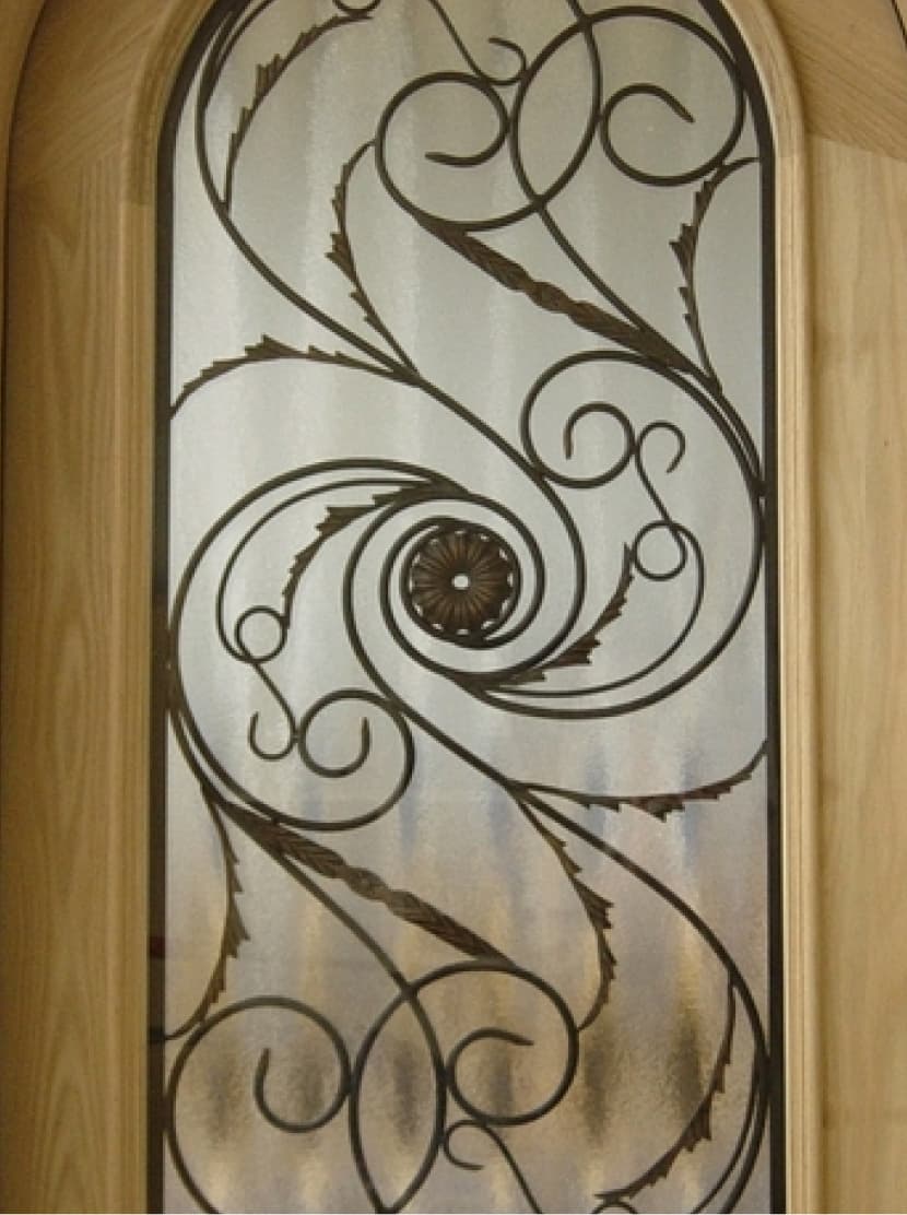 Camwood decorative window