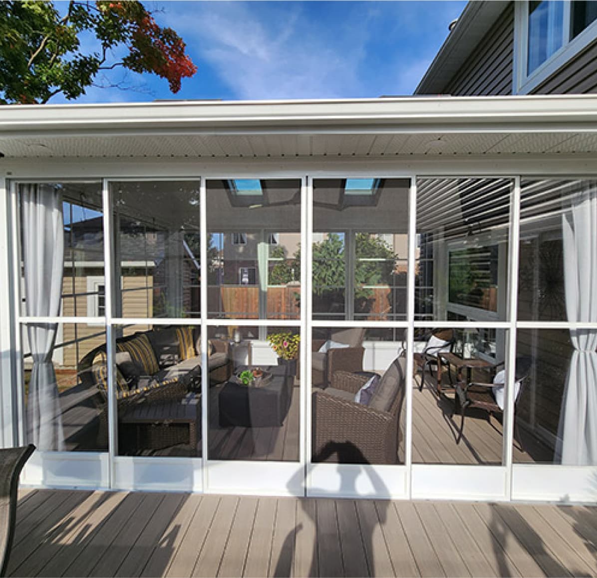 Weatherwall porch windows