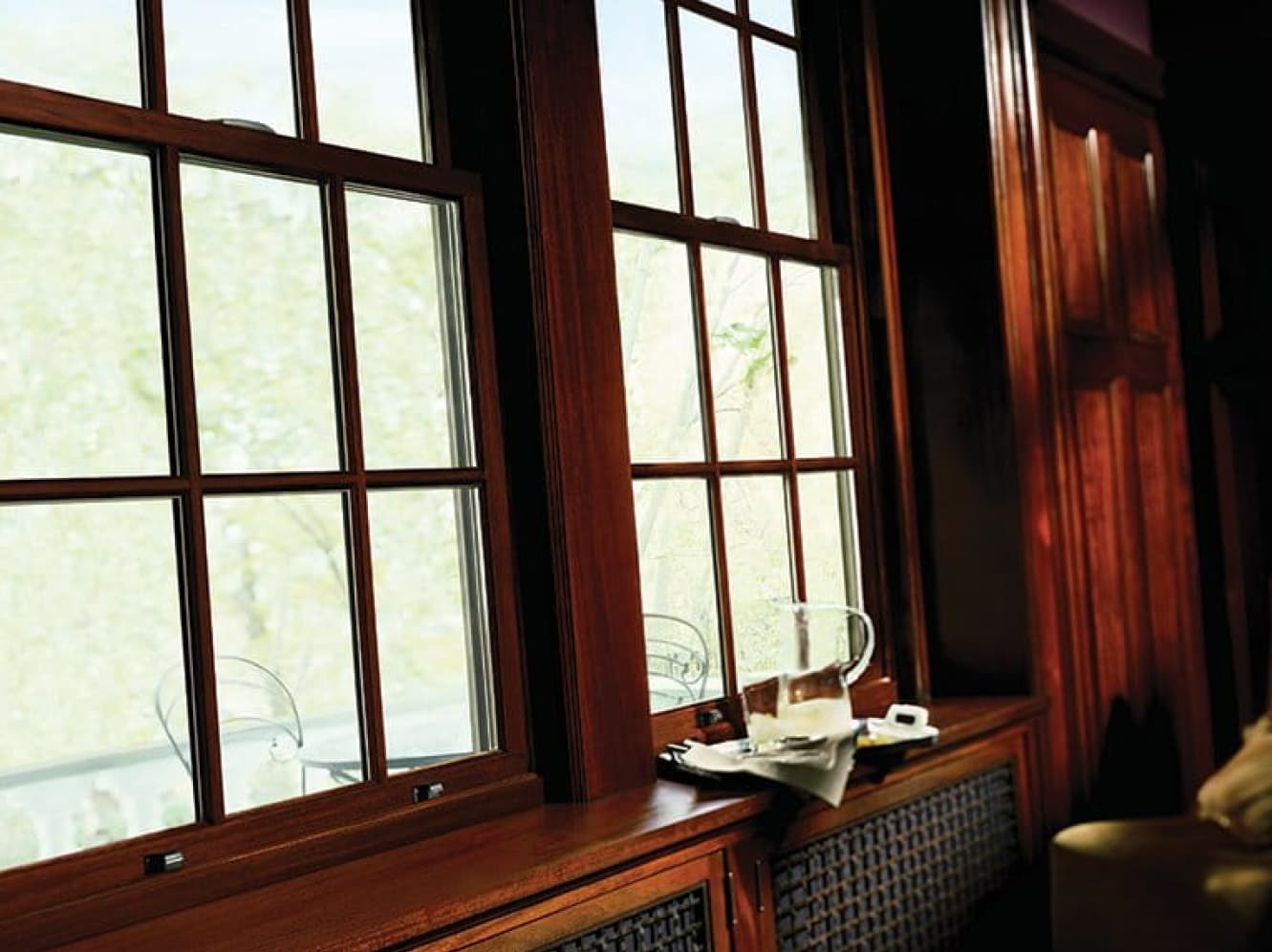 Solid wood windows